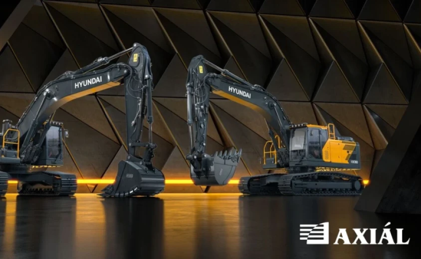 AXIAL Landtechnik GmbH wird offizieller Vertriebspartner von Hyundai Construction Equipment in Ostösterreich