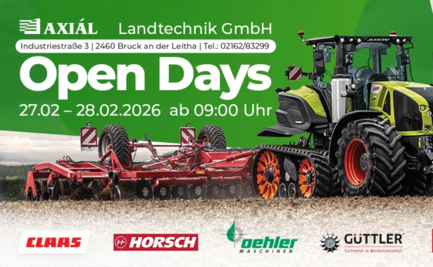 Open Days | 27. & 28. Februar 2026 in Bruck an der Leitha