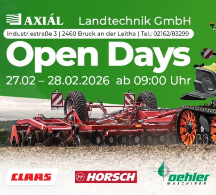 Open Days | 27. & 28. Februar 2026 in Bruck an der Leitha